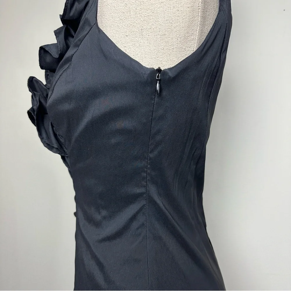 Xscape Ruffle Neck Dress - Picture 6 of 12